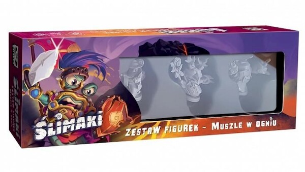 Gra Ślimaki Muszle w ogniu - zestaw figurek