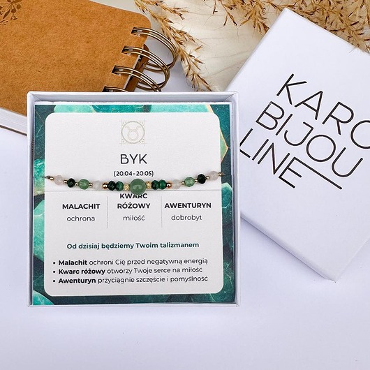 Bransoletka dla zodiakalnego BYKA