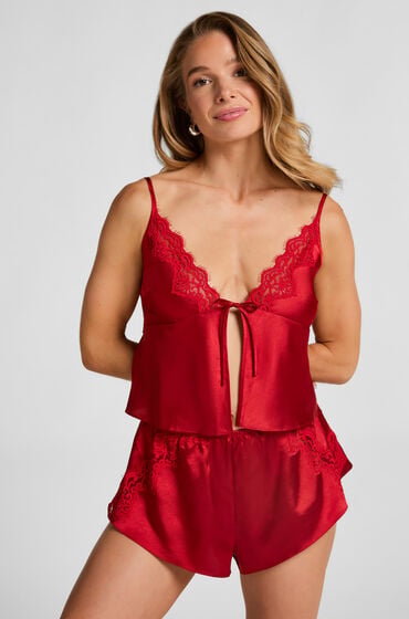 Hunkemöller Szorty Mya Czerwony