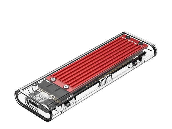 Orico M.2 NVME na USB-C 10Gb/s - czerwona ORICO-TCM2-C3-RD-BP-HU