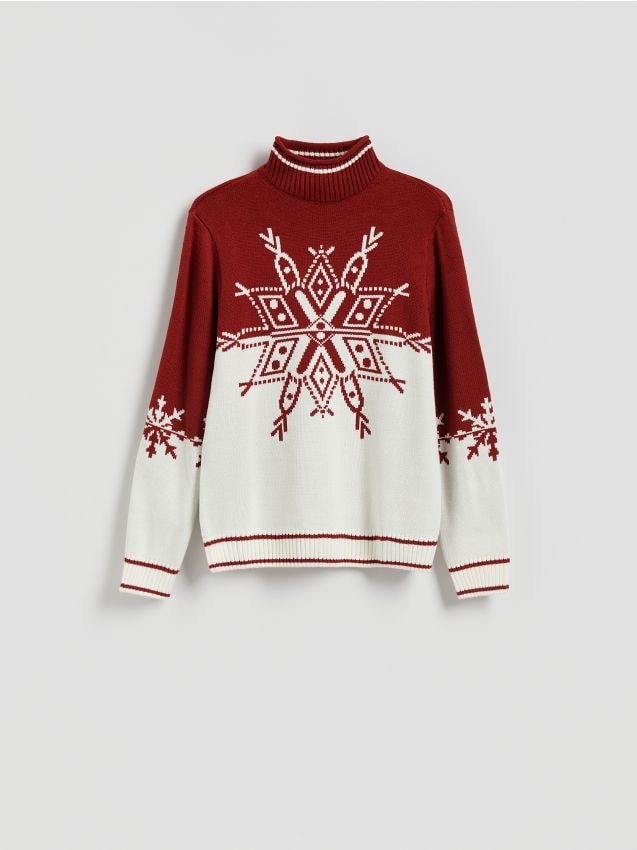 Reserved - Golf ze świątecznym motywem - wielobarwny