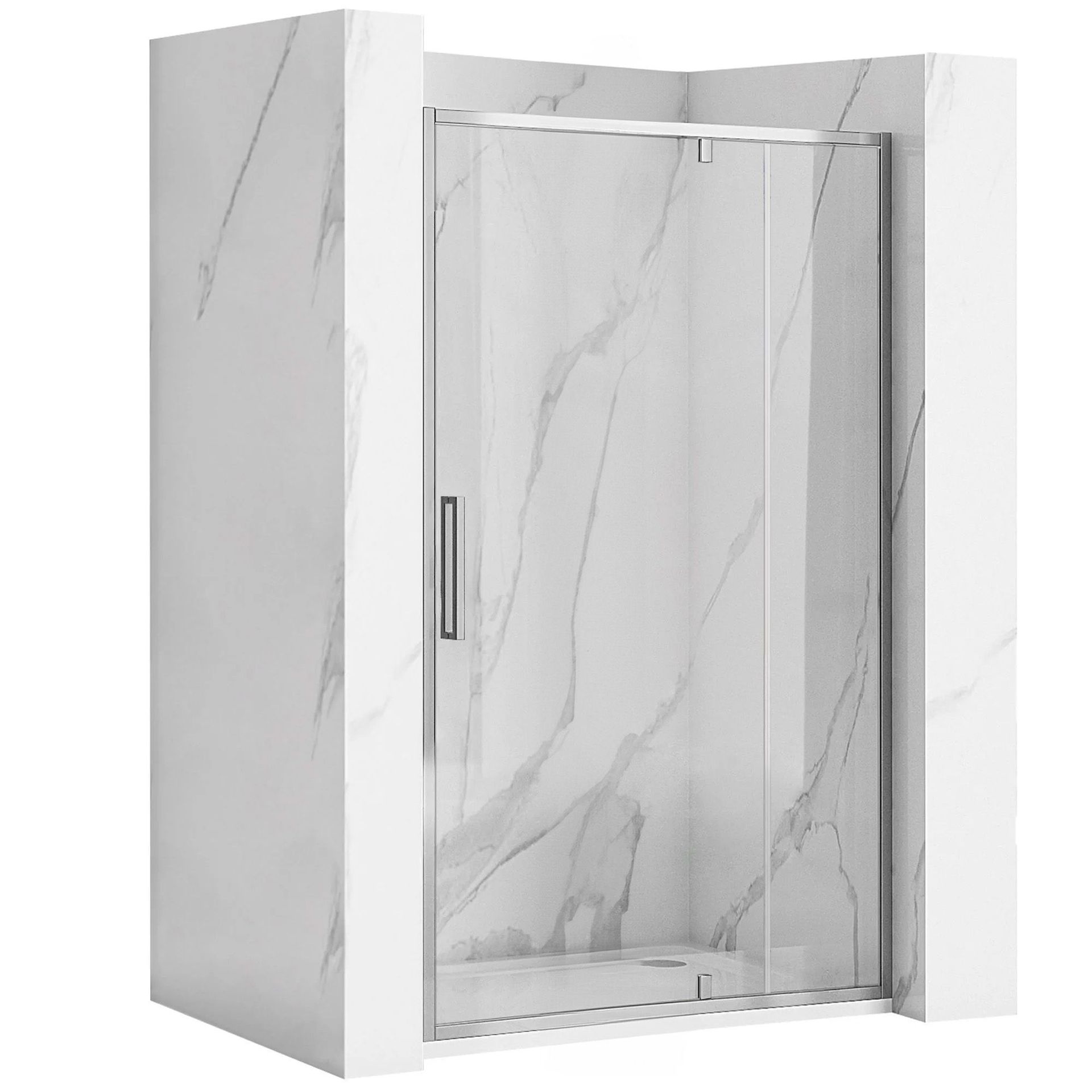 Rea Drzwi Prysznicowe Uchylne REA Rapid Swing Chrom 120