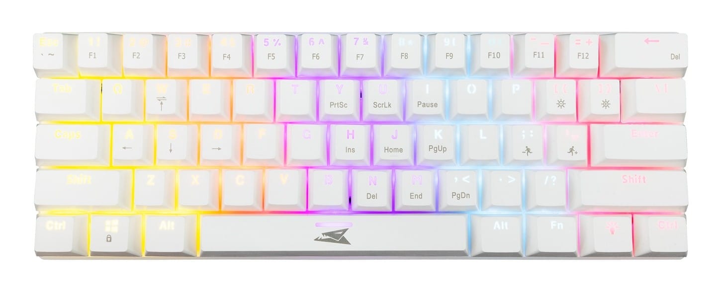 Baracuda BGK-03211 Dolphin White US red switch