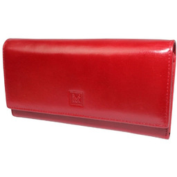 Portfel Damski Skórzany VERMARI Długi Klamra Skóra Naturalna 72062 19 x 9,5 x 3,5 [cm]