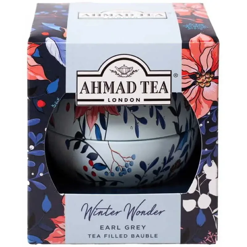 Herbata Ahmad Tea Bombka Winter Wonder Earl Grey 30g