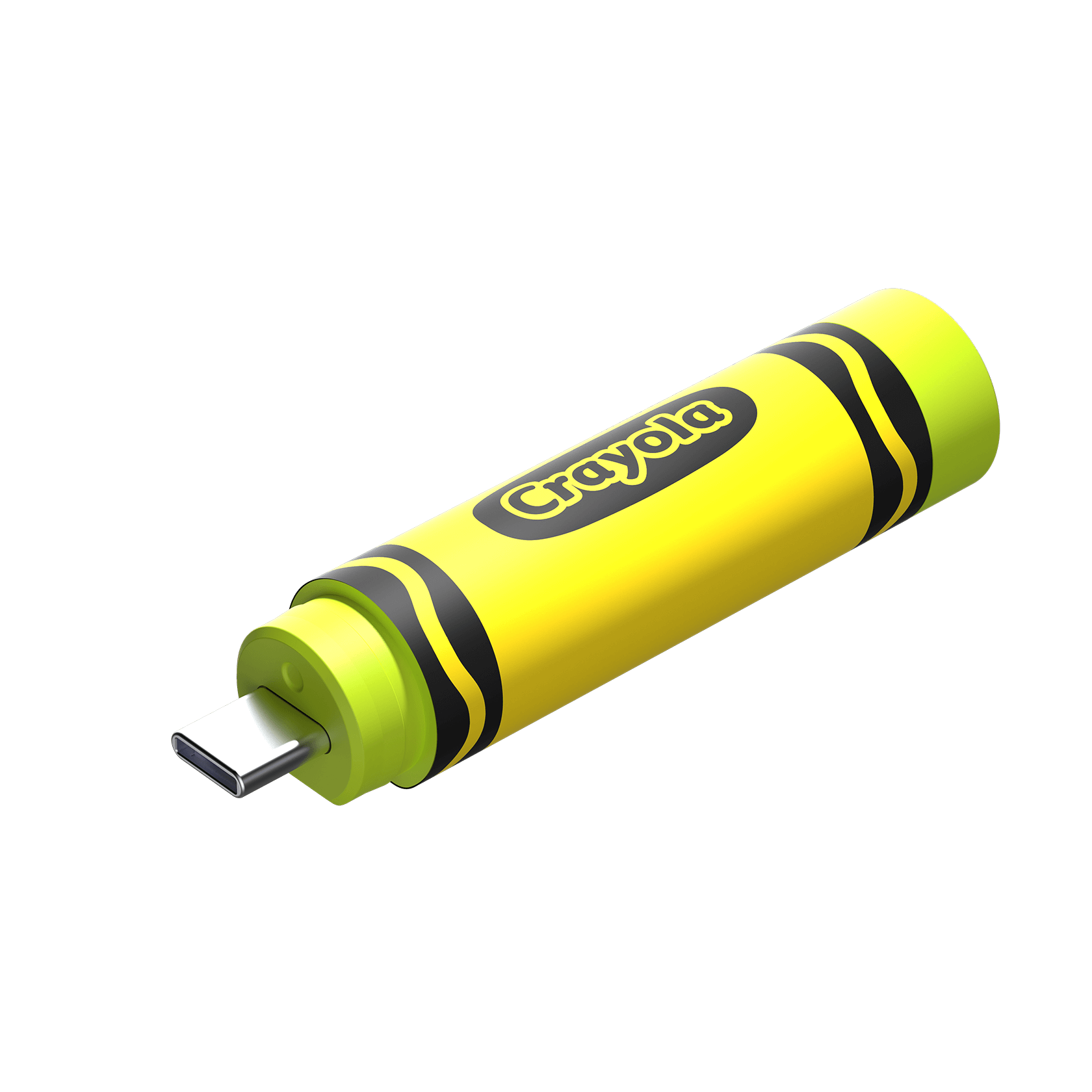 SanDisk Crayola USB-C Flash Drive - Electric 128GB, Lime - SDCZIC-128G-G46L