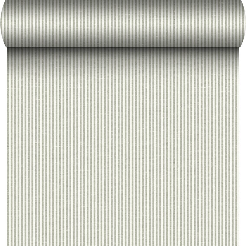 Tapeta Linely Pasy Forest zielona winylowa na flizelinie Inspire