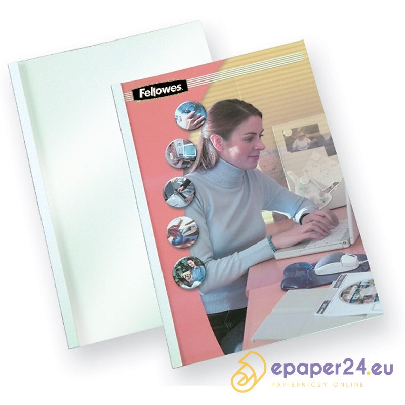 Termookładka Fellowes A4/4mm biała ePaper24.eu