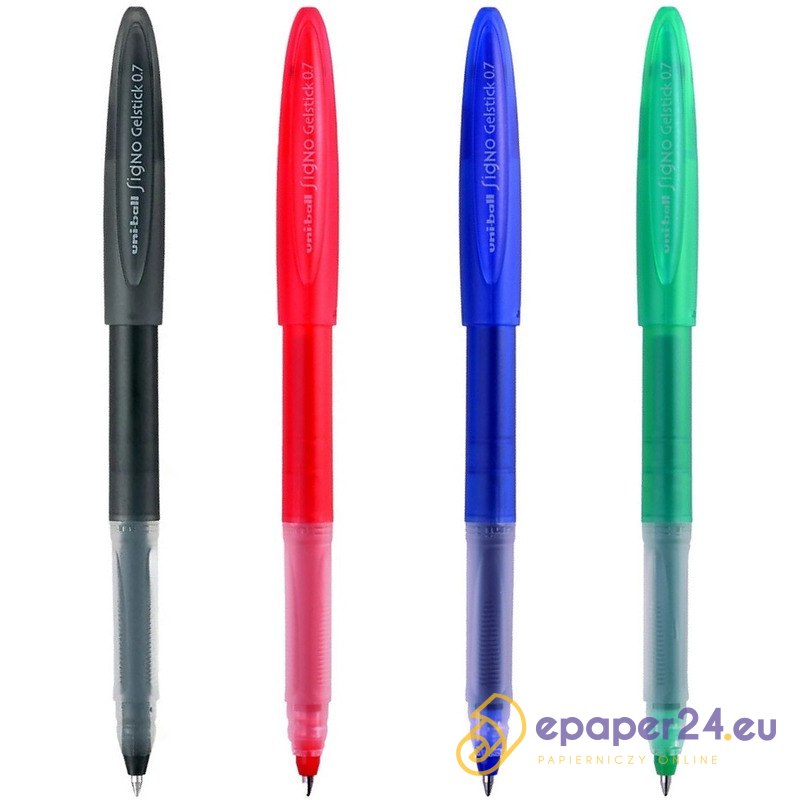 Długopis żelowy Uni UM-170 Signo Gelstick czerwony ePaper24.eu