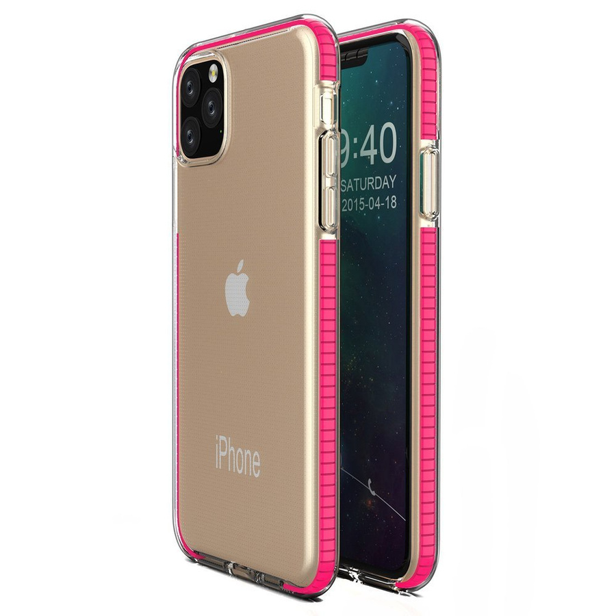 VERGE CASE ETUI ŻELOWE IPHONE 11 PRO RÓŻOWY