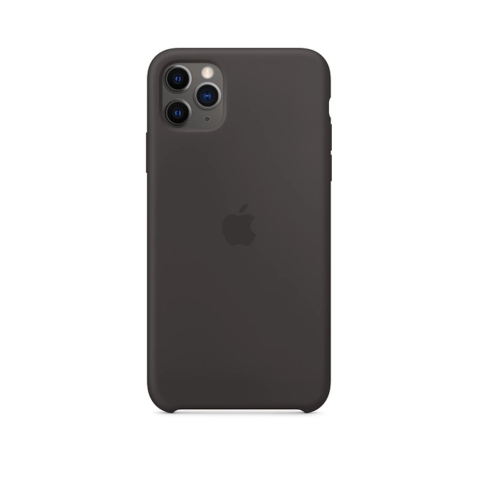 APPLE SILICONE CASE MX002ZM/A IPHONE 11 PRO MAX BLACK BEZ OPAKOWANIA