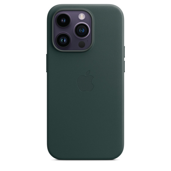 APPLE LEATHER CASE MPP53ZM/A IPHONE 14 FOREST GREEN OTWARTE OPAKOWANIE