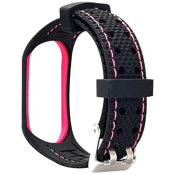Beline do Mi Band 7 Sport Czarno-różowy