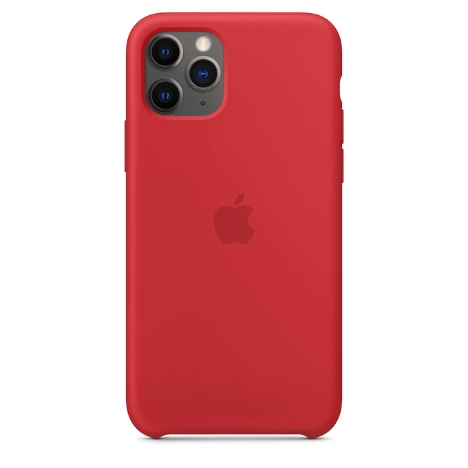 APPLE SILICONE CASE MWYH2ZM/A IPHONE 11 PRO RED ORYGINALNA PLOMBA