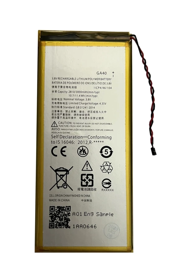 Bateria do Motorola GA40