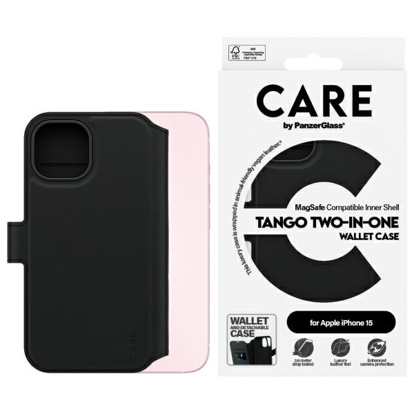 CARE by PanzerGlass Feature Tango 2in1 Wallet iPhone 15 6.1