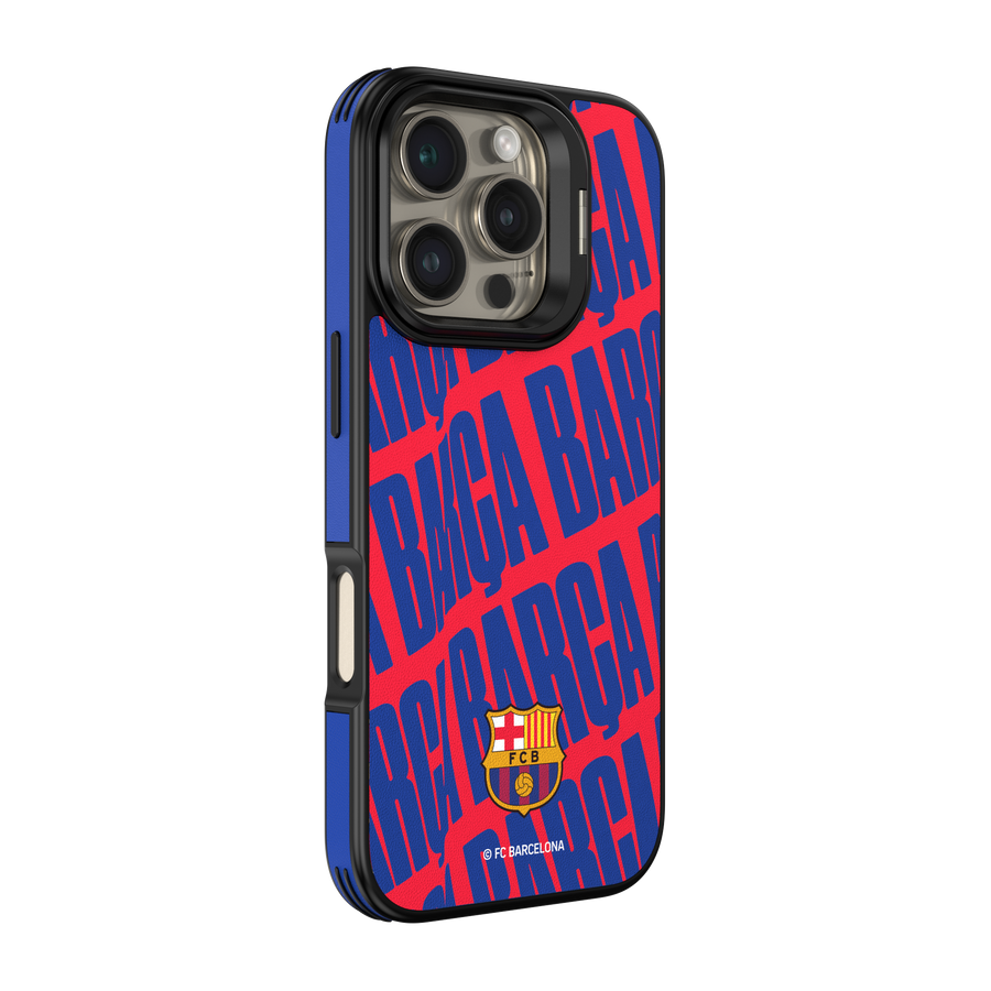 Etui FC Barcelona do iPhone 16 Pro Magnetic Case MagSafe OCFCBMCIP16PBC BC
