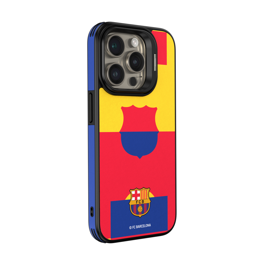 Etui FC Barcelona do iPhone 15 Pro Magnetic Case MagSafe OCFCBMCIP15PMF MF
