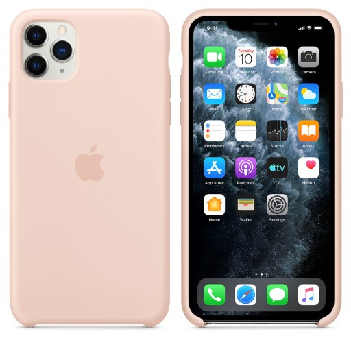 APPLE SILICONE CASE MWYY2ZM/A IPHONE 11 PRO MAX PINK ORYGINALNA PLOMBA
