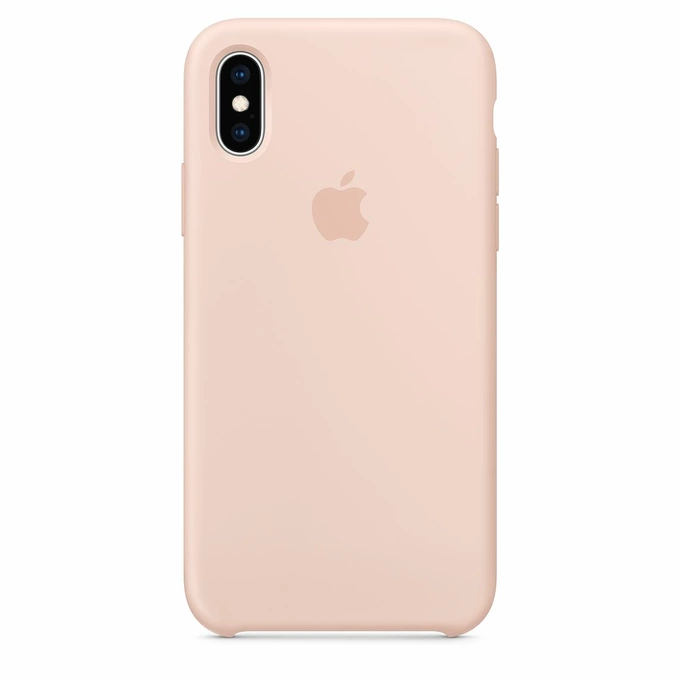 APPLE SILICONE CASE MTFD2ZM/A IPHONE XS MAX PINK SAND ORYGINALNA PLOMBA