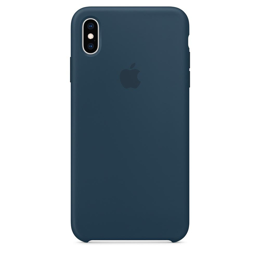 APPLE SILICONE CASE MUJQ2ZM/A IPHONE XS MAX PACIFIC GREEN ORYGINALNA PLOMBA