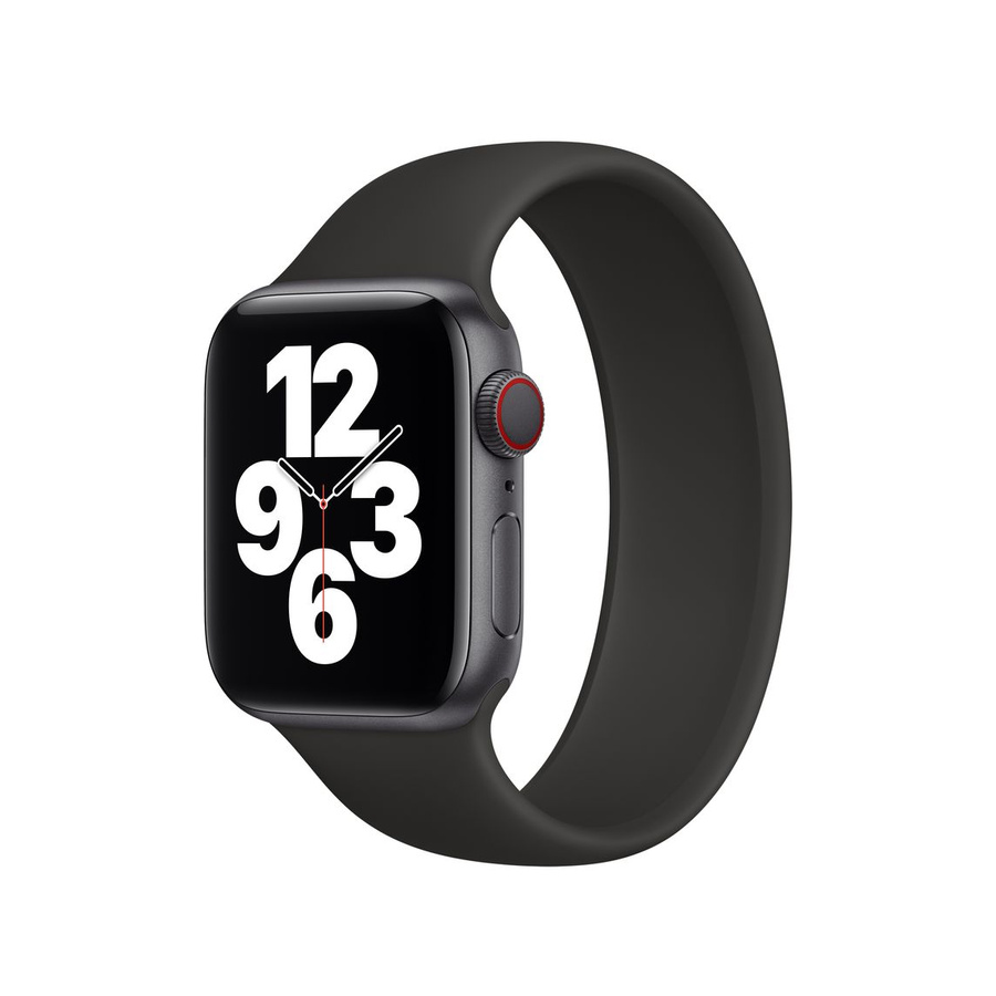 APPLE STRAP SOLO MYNC2ZM/A SILIKONOWY PASEK DO APPLE WATCH 44MM / 45MM BLACK SIZE 2 BEZ OPAKOWANIA