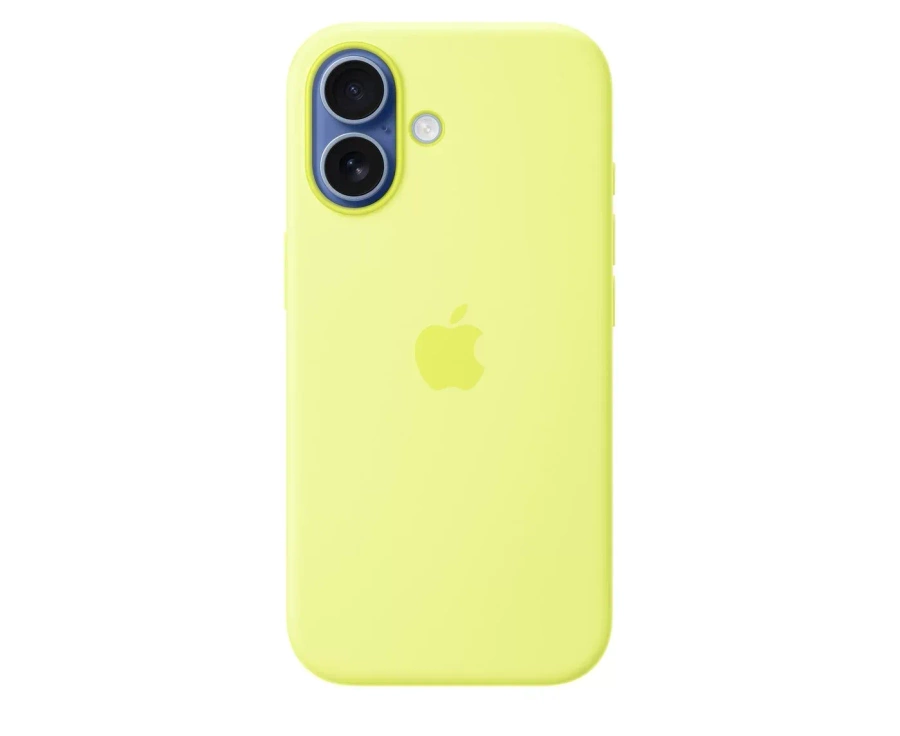 iPhone 17 Silicone Case with MagSafe - Neonowy Żółty MGEV4ZM/A