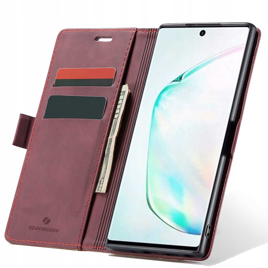 Spacecase Etui Wallet Galaxy Note 10+ red