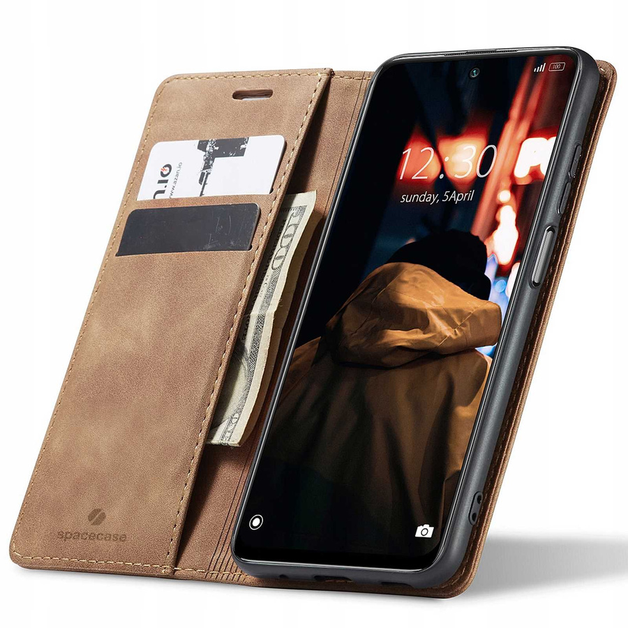 Spacecase Etui Wallet Redmi Note 11/11s light brown