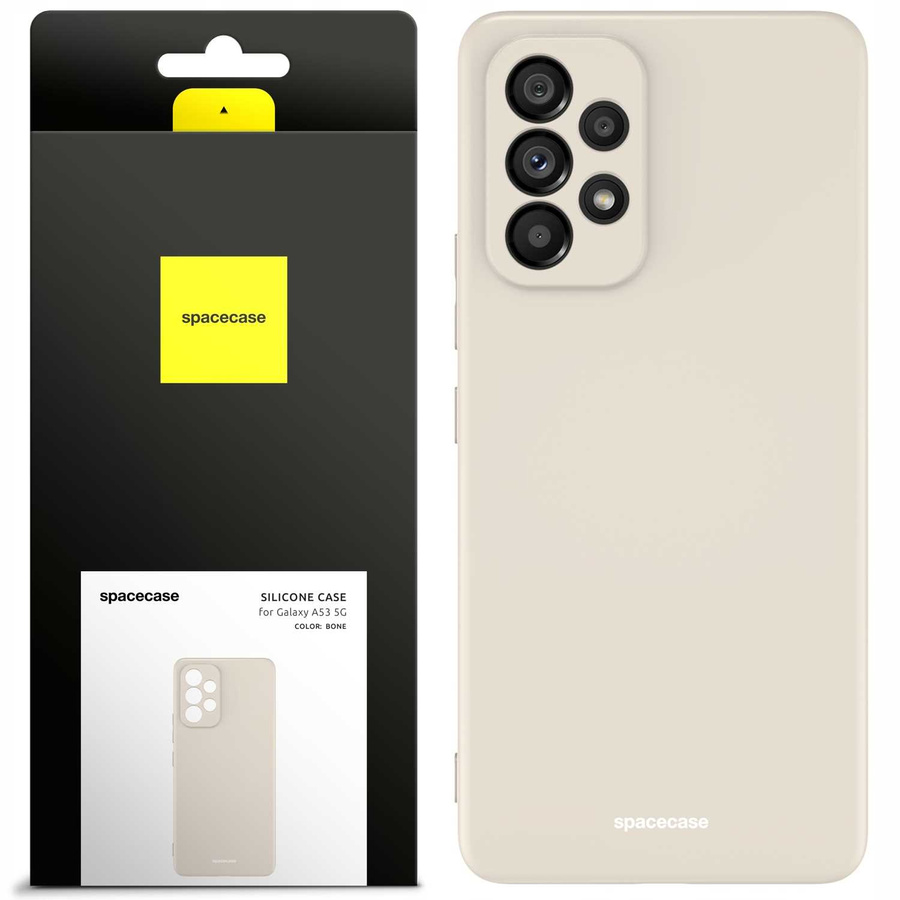 Spacecase Etui Silicone Case Galaxy A53 5G bone