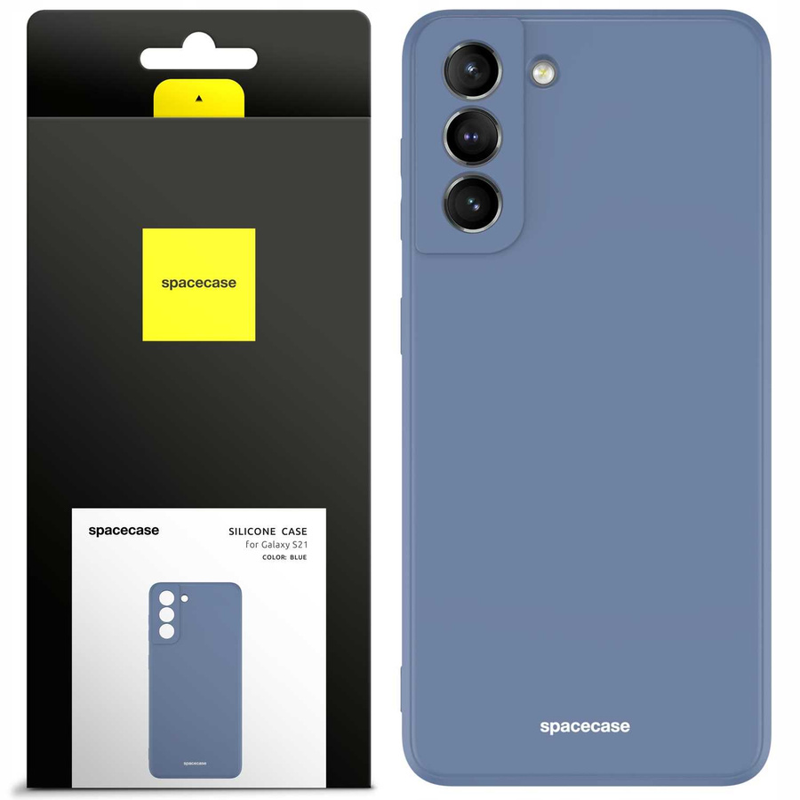 Spacecase Etui Silicone Case Galaxy S21 blue