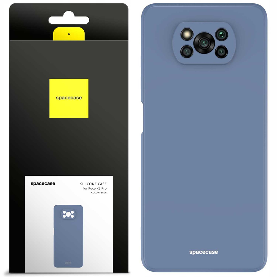 Spacecase Etui Silicone Case Poco X3 Pro/NFC blue