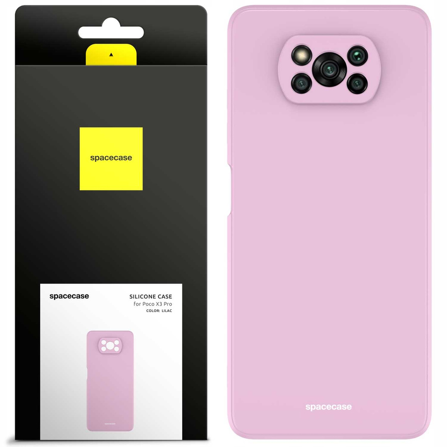 Spacecase Etui Silicone Case Poco X3 Pro/NFC lilac