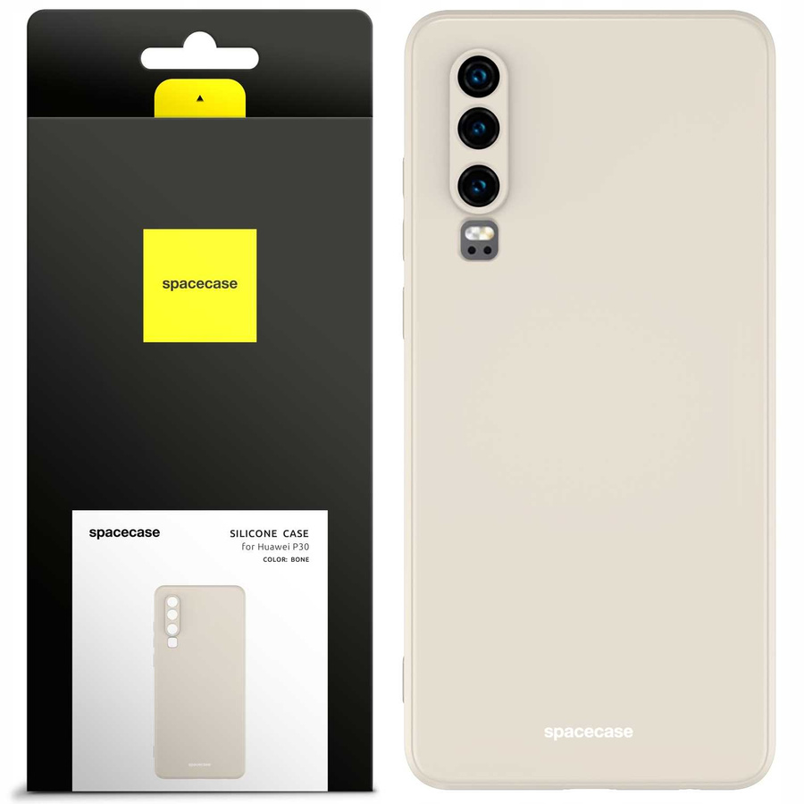 Spacecase Etui Silicone Case Huawei P30 bone