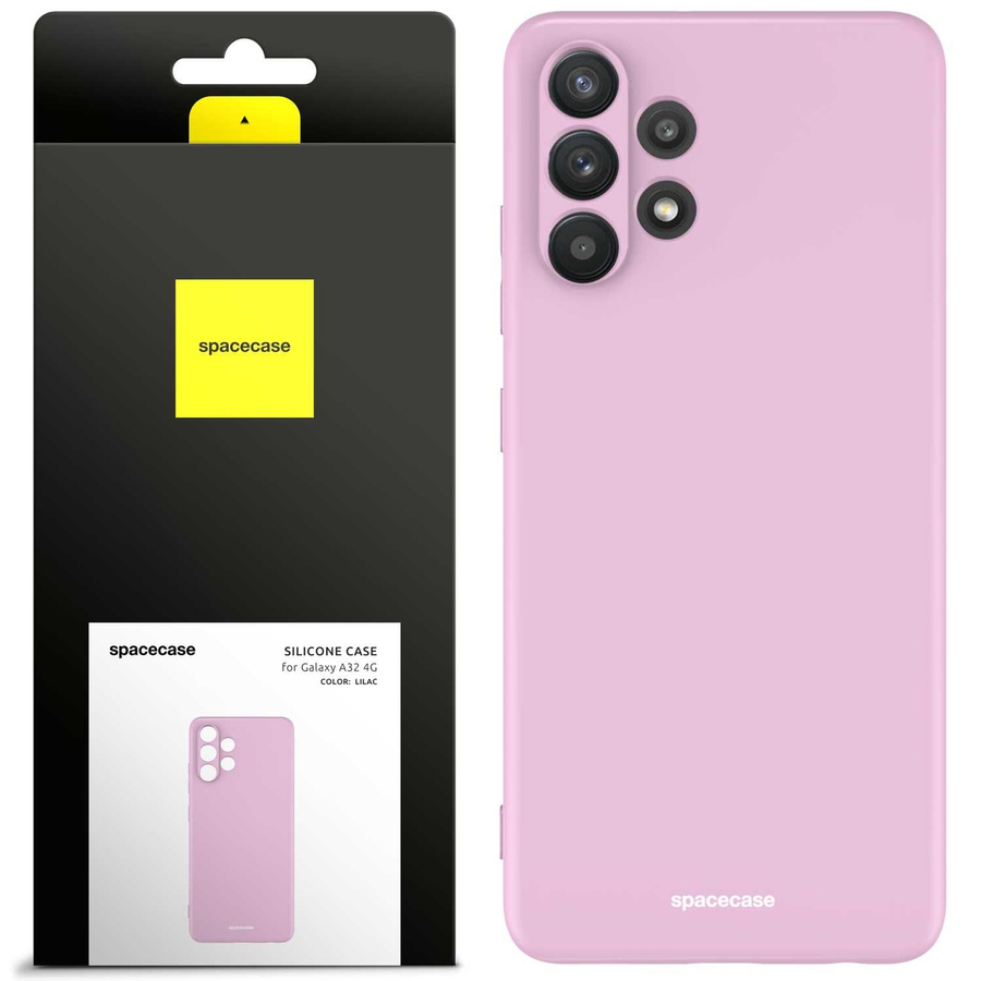 Spacecase Etui Silicone Case Galaxy A32 4G lilac