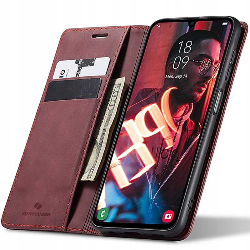 Spacecase Etui Wallet Galaxy A55 5G red