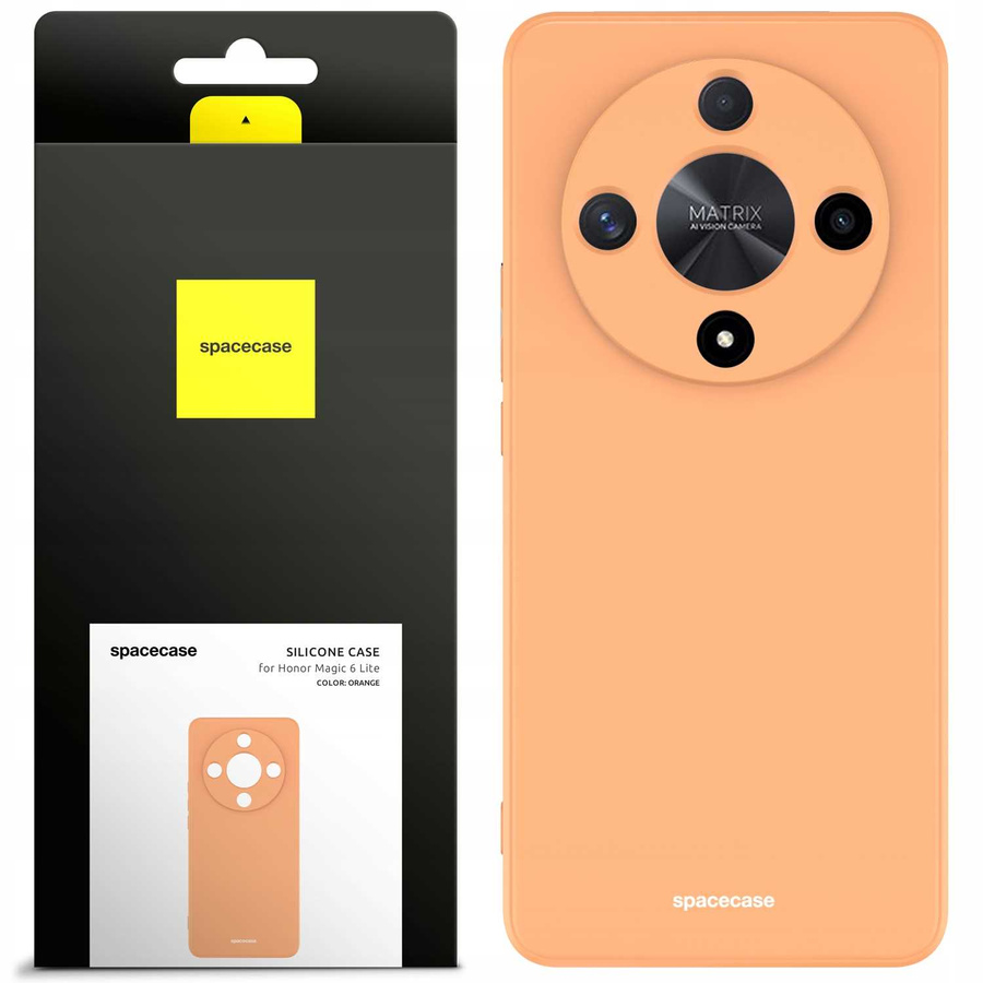 Spacecase Etui Silicone Case Honor Magic 6 lite orange