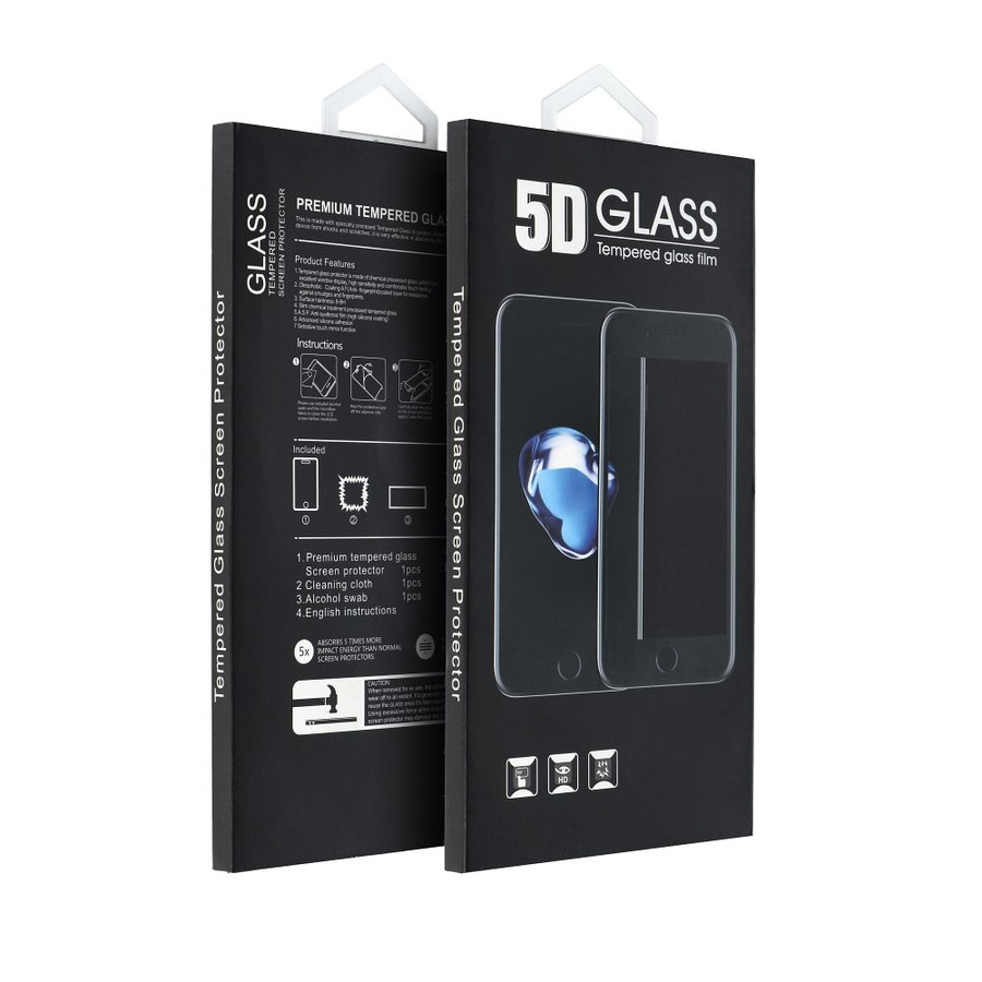 5D Full Glue Tempered Glass - do Xiaomi 15 Pro / 15 Ultra czarny