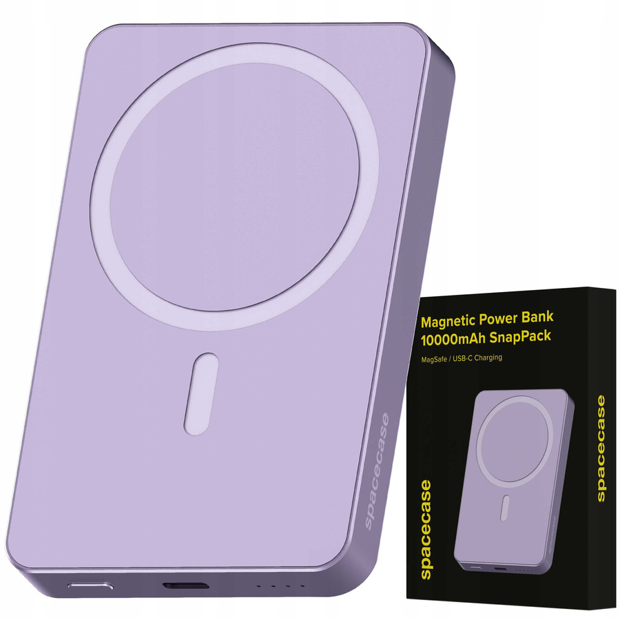 Spacecase Powerbank 10000mAh SnapPack 20W PB04-P purple