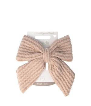 Solida Patentspange Patentspange Schleife beige Klamry do włosów 1 szt.