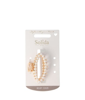 Solida Haarklammer Perle, gold Klamry do włosów 1 szt.