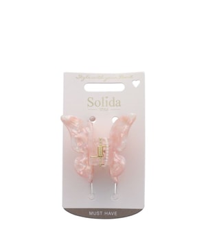 Solida Haarklammer rosa Schmetterling Klamry do włosów 1 szt.