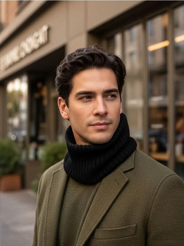 Sinsay - Szalik - czarny