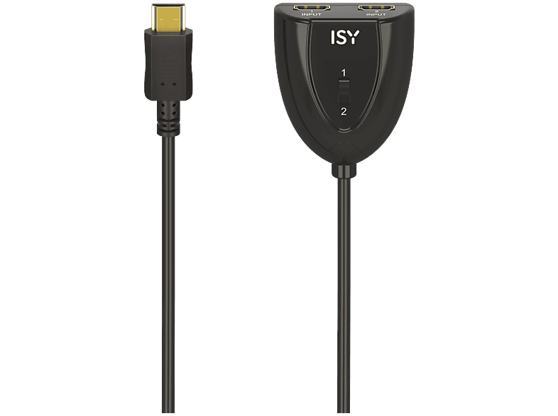 Przełącznik HDMI ISY IHD-9037 Czarny