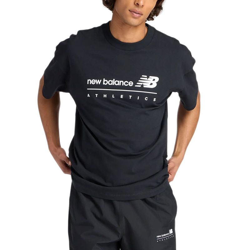 Koszulka męska New Balance MT53525BK - czarna