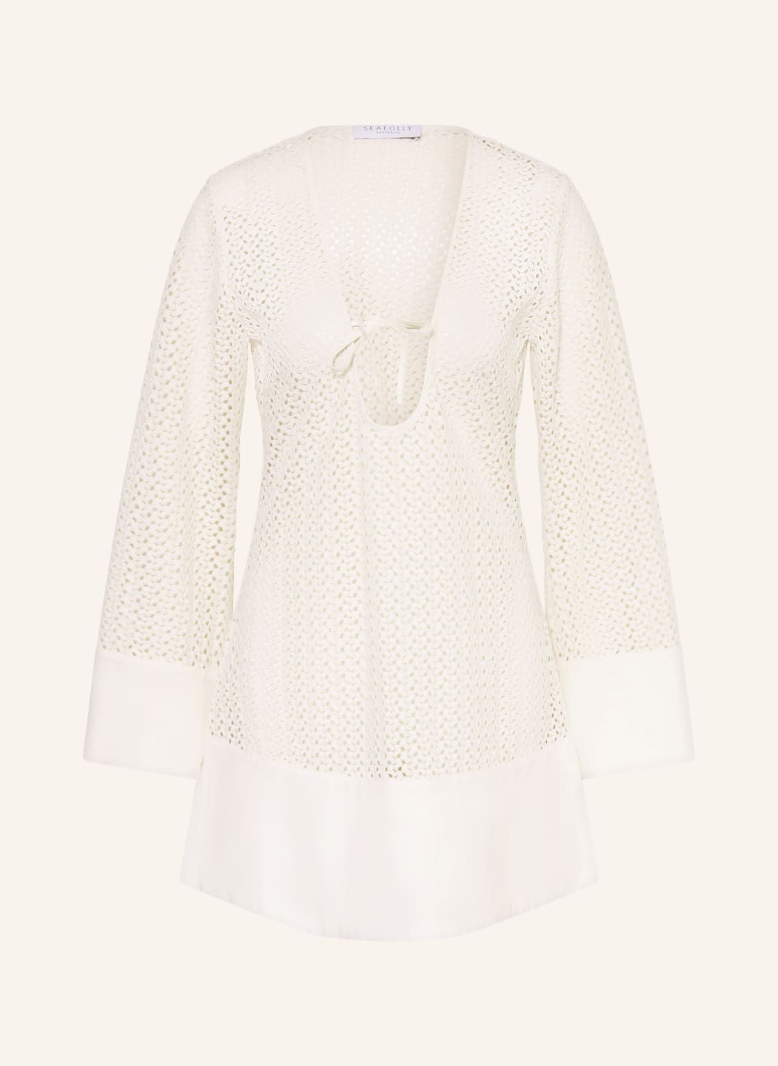 Seafolly Sukienka Plażowa weiss