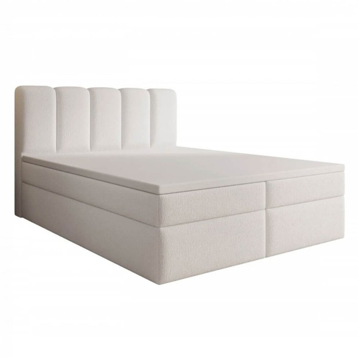 Łóżko kontynentalne z pojemnikiem LEO 140x200 Kolor do wyboru