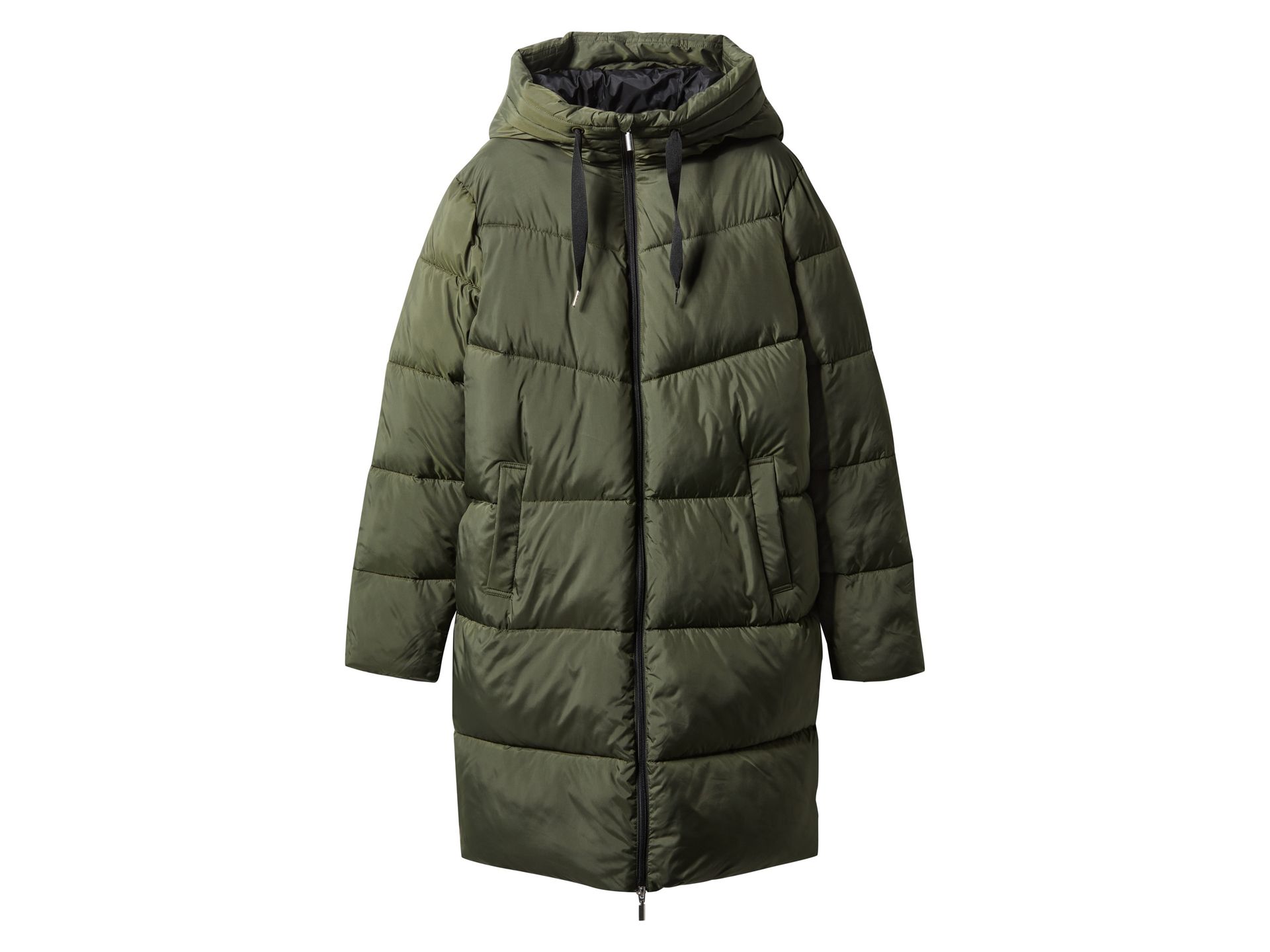 esmara® Płaszcz pikowany damski (Oliwkowy, S(36/38))