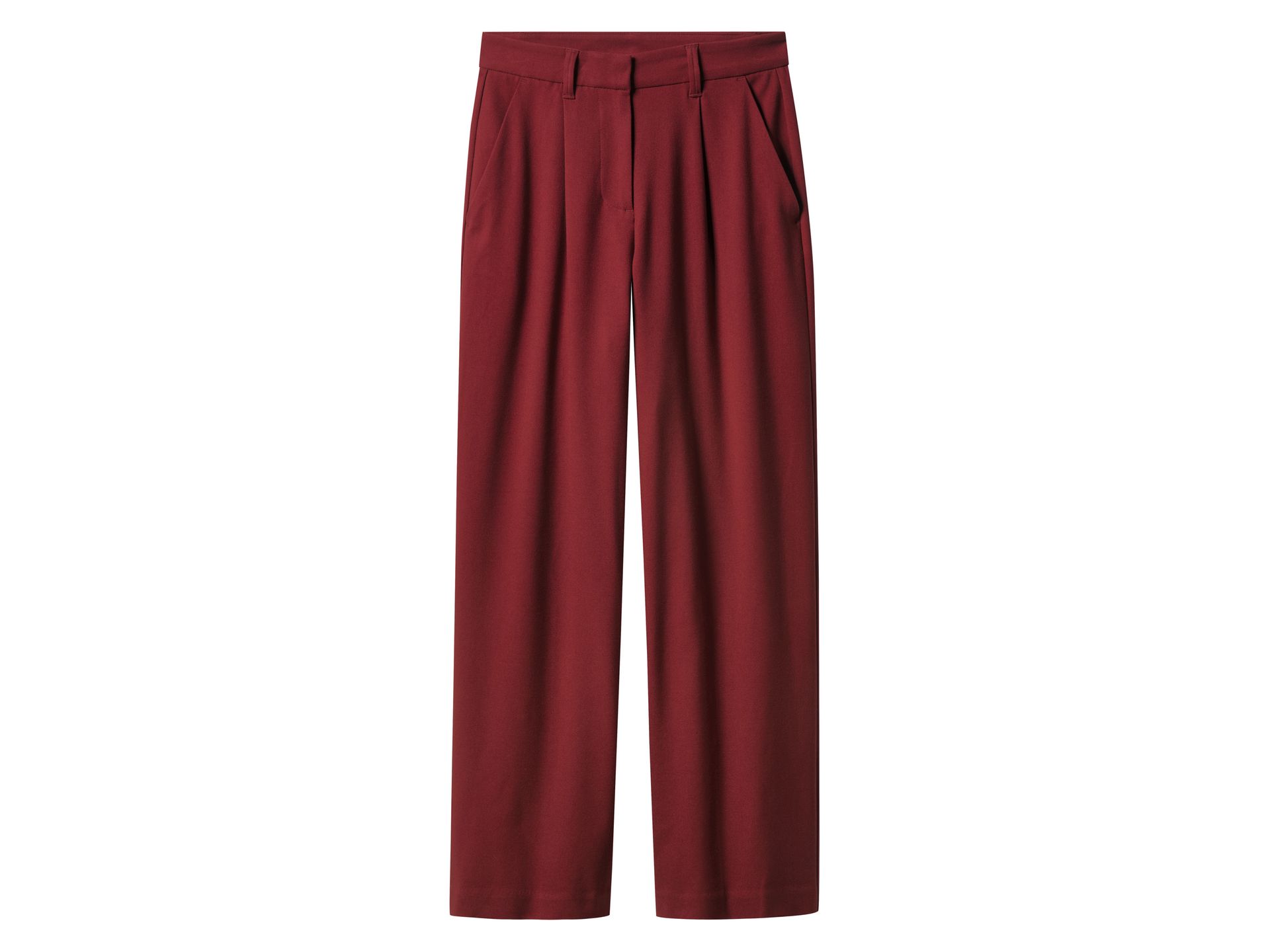 esmara® Spodnie palazzo damskie (Czerwony, 46)