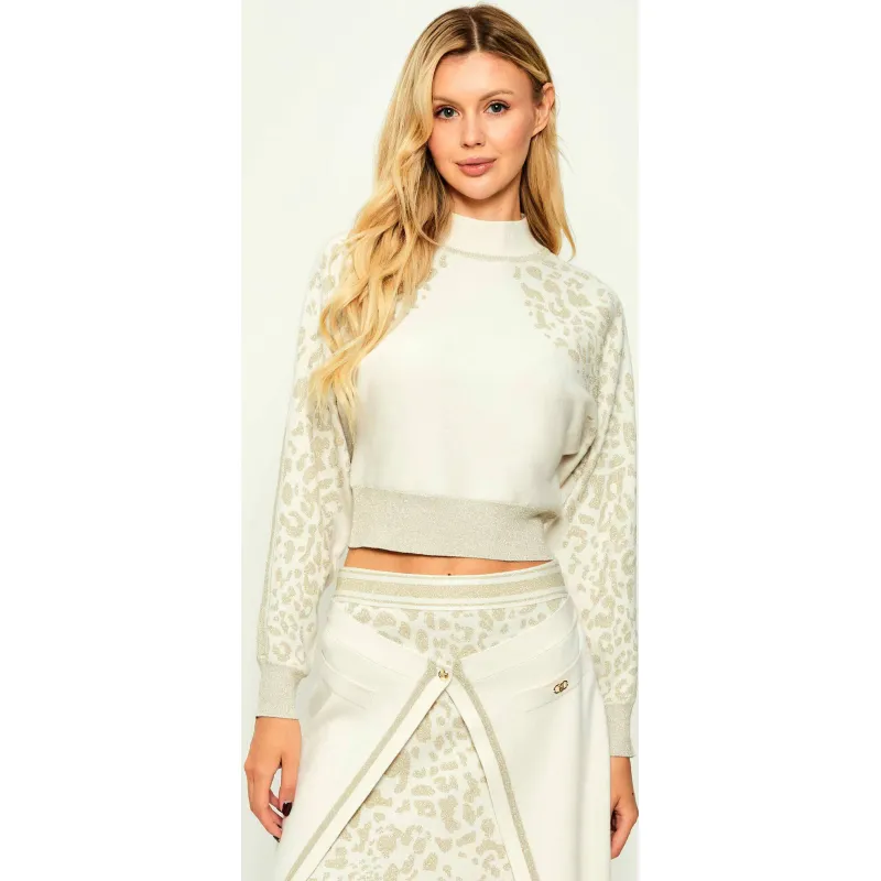 Liu Jo Sport Półgolf Cropped Fit